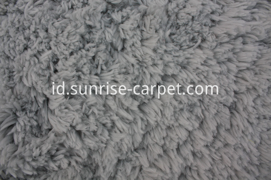 Soft Imitation Fur Shaggy Rug Grey Soft Imitation Fur Shaggy Rug Grey